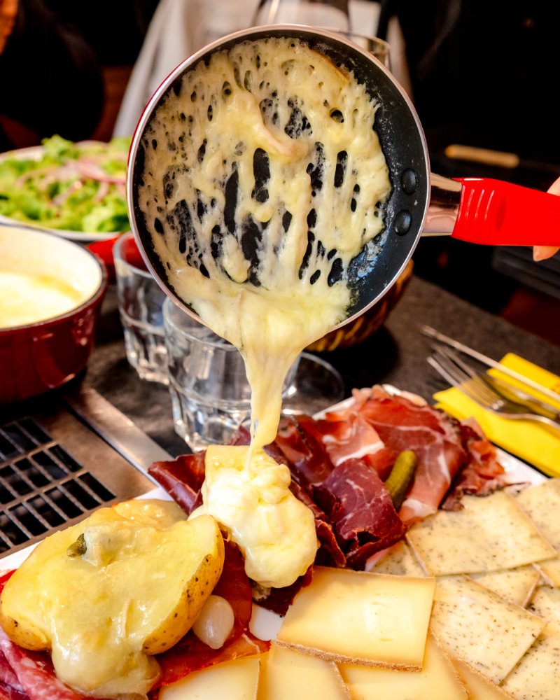 Raclette savoyarde fondante